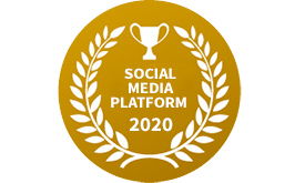 social media platform award